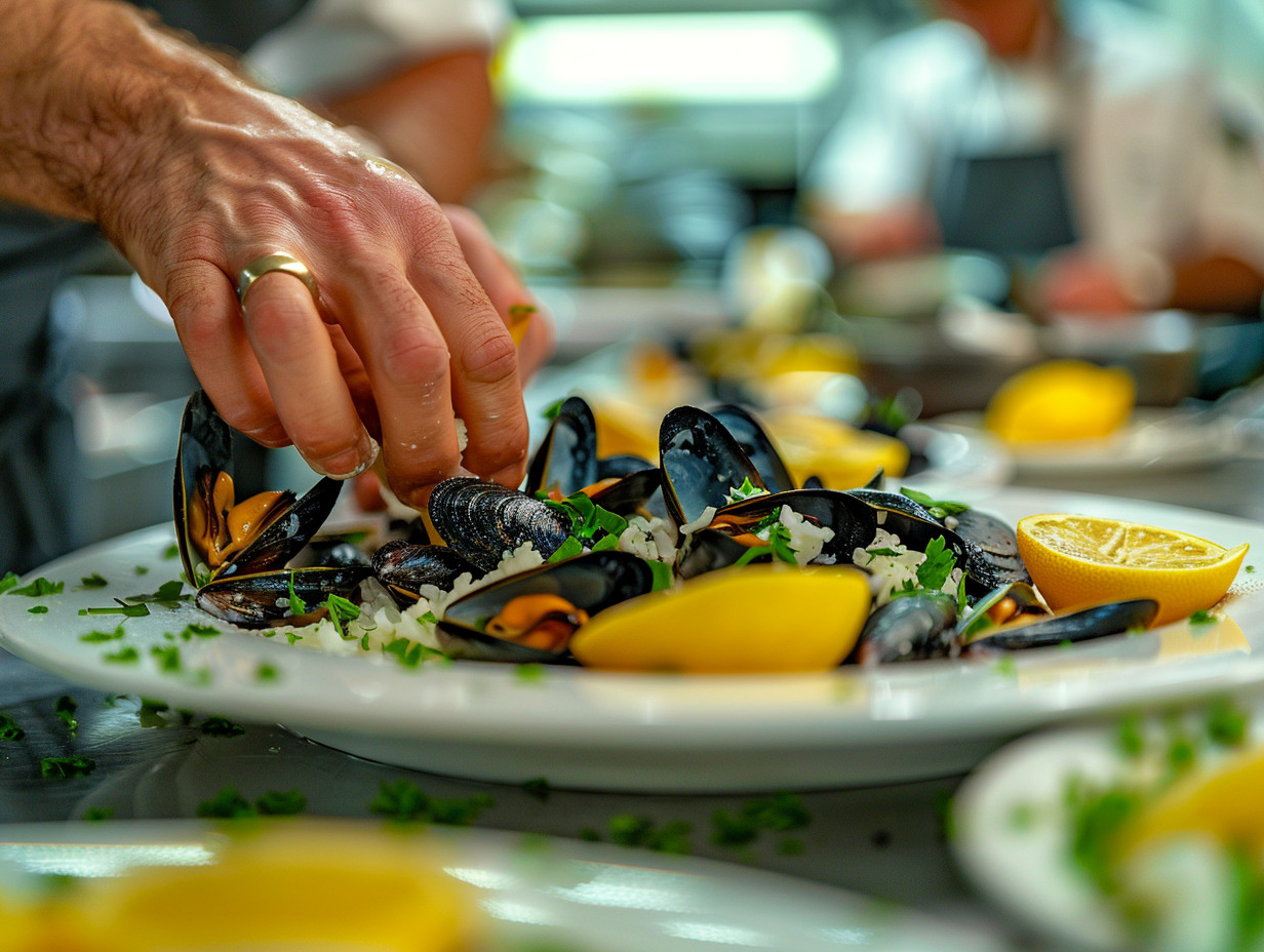 moules  portion